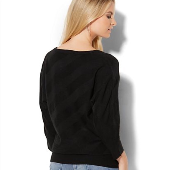 ⬇️ Price Drop NWT Shadow Stripe Sweater - Picture 2 of 3